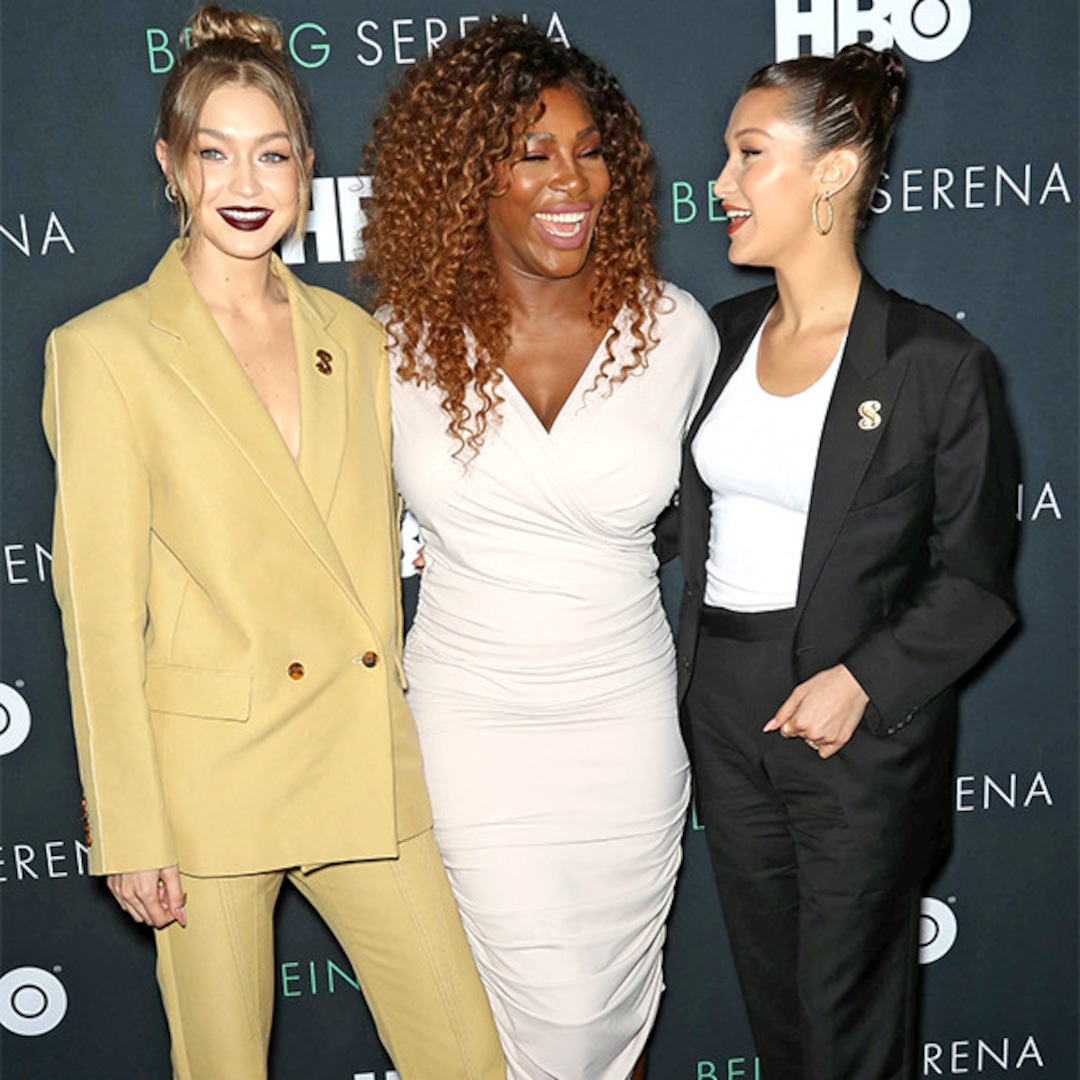 Serena, Bella and Gigi Serve up Style at Being Serena Premiere - E! Online
